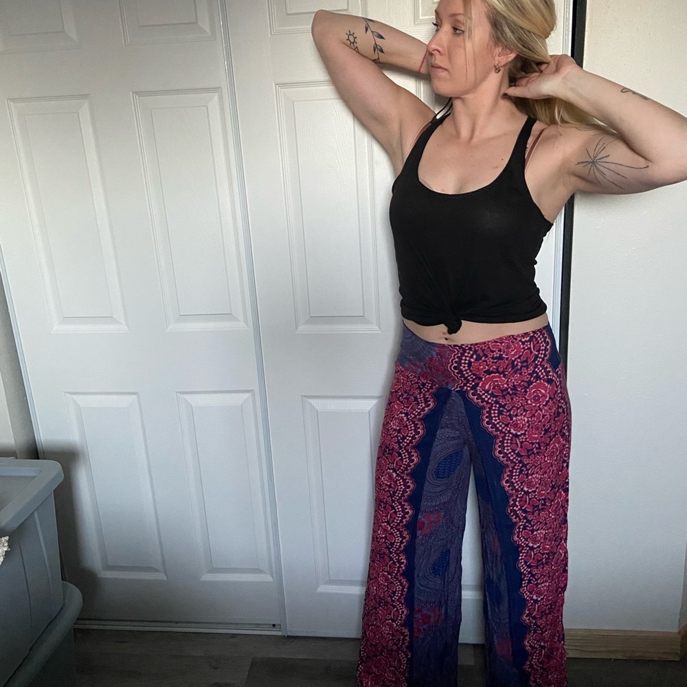 Beach pants I bought in the Caribbean